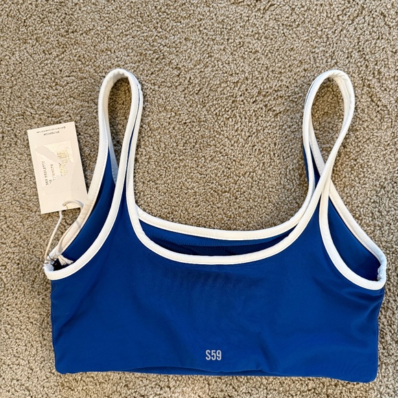 Splits59 NWT SET: Easton Rigor High-Waist Legging and Cait Rigor Bra Blue Small - Picture 10 of 12